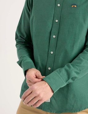 Camisa casual Spagnolo manga larga para hombre