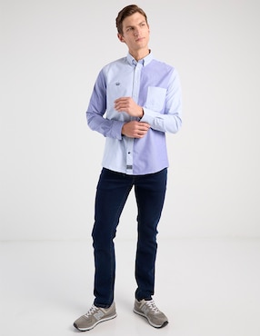 Camisa casual Spagnolo manga larga para hombre