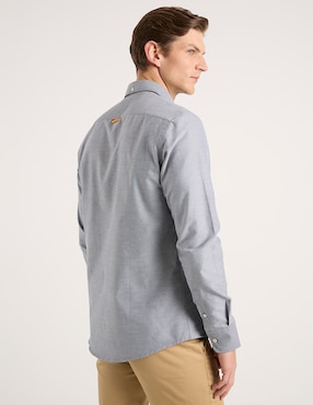 Camisa casual Spagnolo manga larga para hombre