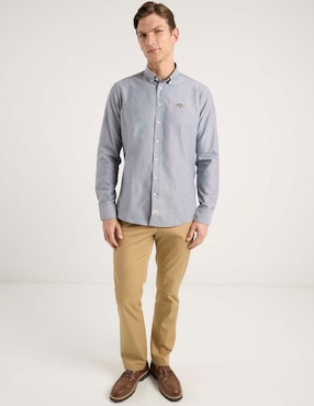 Camisa casual Spagnolo manga larga para hombre