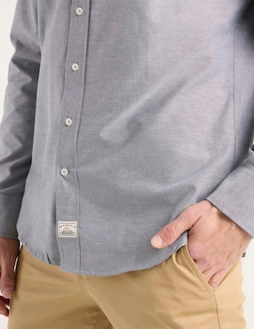 Camisa casual Spagnolo manga larga para hombre