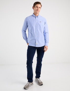 Camisa casual Spagnolo manga larga para hombre