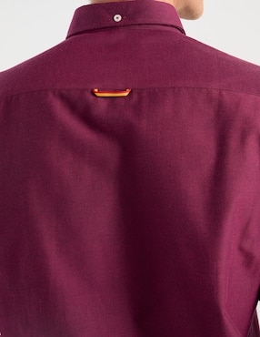 Camisa business casual Spagnolo de algodón manga larga para hombre