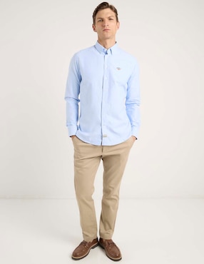 Camisa casual Spagnolo manga larga para hombre