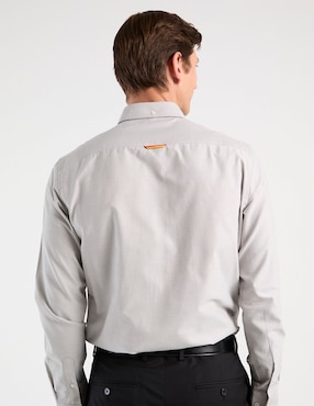 Camisa business casual Spagnolo de algodón manga larga para hombre
