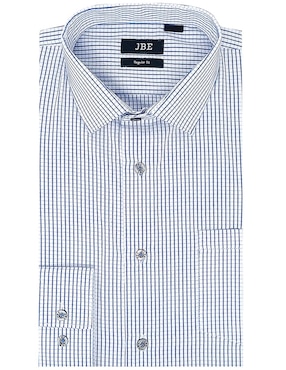 Imagen de producto Camisa de vestir Jbe de algodón manga larga para hombre