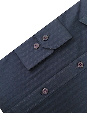 Camisa de vestir Jbe de algodón manga larga para hombre