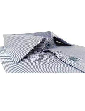 Camisa de vestir Jbe de algodón manga larga para hombre