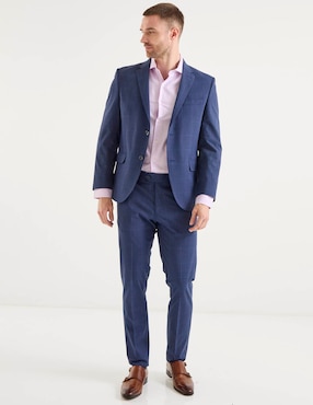 Camisa de vestir Dkny C de algodón manga larga para hombre