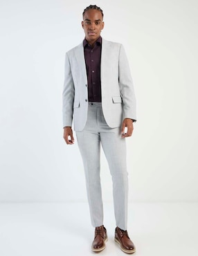 Camisa de vestir Kenneth Cole manga larga para hombre