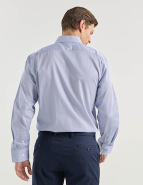 Camisa de vestir Ted Baker de algodón manga larga para hombre