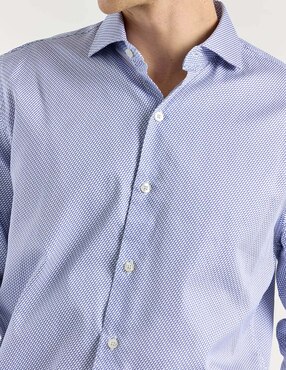 Camisa de vestir Ted Baker de algodón manga larga para hombre