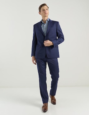 Camisa de vestir Ted Baker de algodón manga larga para hombre