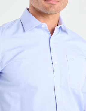 Camisa de vestir Oscar De La Renta manga larga para hombre