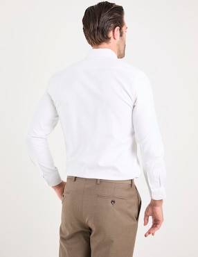 Camisa formal Oscar de la renta manga larga para hombre