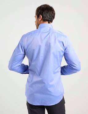 Camisa de vestir Oscar de la Renta manga larga para hombre