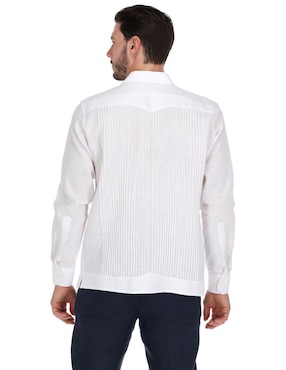 Guayabera manga larga Camasha para para hombre
