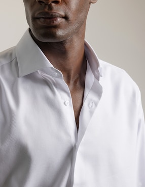 Camisa de vestir Puroego manga larga para hombre