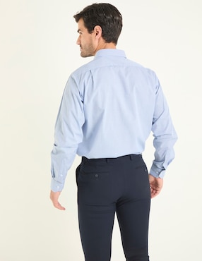 Camisa de vestir Manchester manga larga para hombre