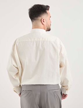Camisa de vestir Manchester manga larga para hombre