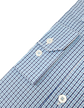 Camisa formal JBE de algodón manga larga para hombre