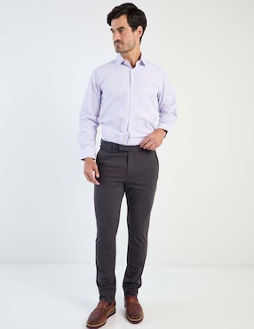 Camisa de vestir Regent Street manga larga para hombre