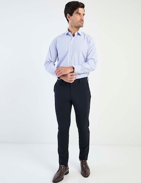 Camisa de vestir Regent Street manga larga para hombre
