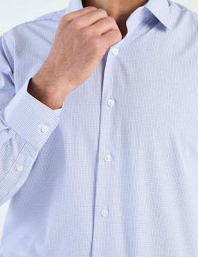 Camisa de vestir Regent Street manga larga para hombre