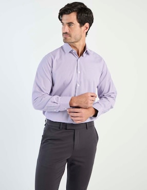 Camisa de vestir Regent Street manga larga para hombre