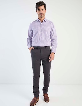 Camisa de vestir Regent Street manga larga para hombre