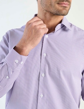 Camisa de vestir Regent Street manga larga para hombre