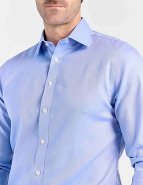 Camisa de vestir Charles Tyrwhitt de algodón manga larga para hombre