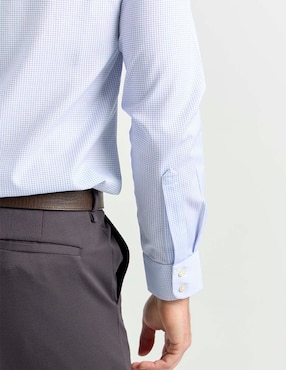 Camisa de vestir Charles Tyrwhitt de algodón manga larga para hombre