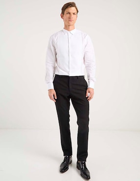 Camisa de vestir Charles Tyrwhitt de algodón manga larga para hombre