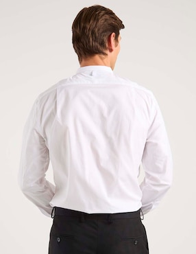 Camisa de vestir Charles Tyrwhitt de algodón manga larga para hombre