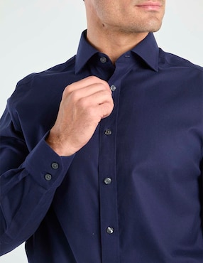 Camisa de vestir Charles Tyrwhitt de algodón manga larga para hombre