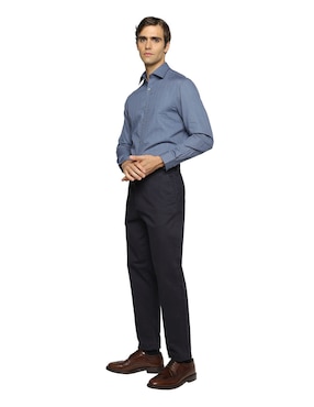 Camisa de vestir Michael Kors de algodón manga larga para hombre