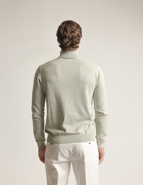 Suéter Puroego cuello tortuga para hombre
