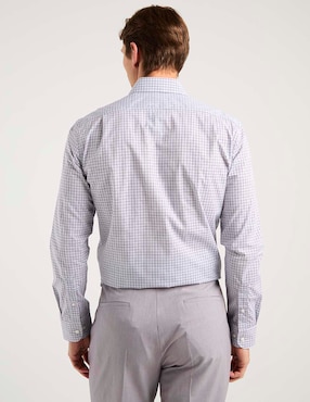 Camisa de vestir Scappino de algodón manga larga para hombre