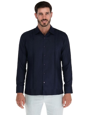 Guayabera manga larga Camasha para hombre
