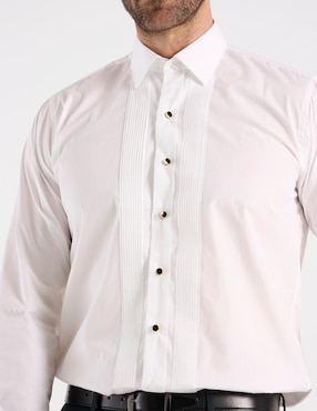 Camisa de vestir Manchester manga larga para hombre