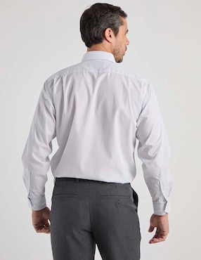 Camisa de vestir Manchester manga larga para hombre