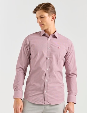 Camisa de vestir Original Penguin de bambú manga larga para hombre