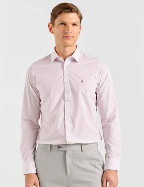 Camisa de vestir Original Penguin de bambú manga larga para hombre
