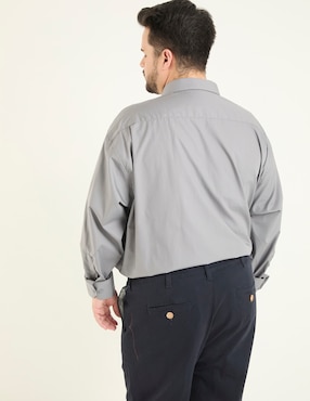 Camisa de vestir Manchester manga larga para hombre