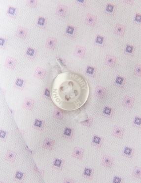 Camisa de vestir John Henry manga larga para hombre
