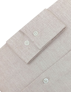Camisa de vestir Nautica de algodón manga larga para hombre