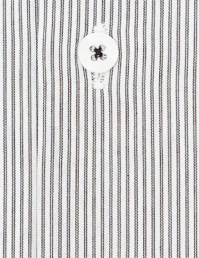 Camisa de vestir Jbe de algodón manga larga para hombre
