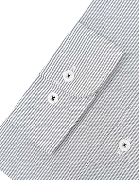 Camisa de vestir Jbe de algodón manga larga para hombre
