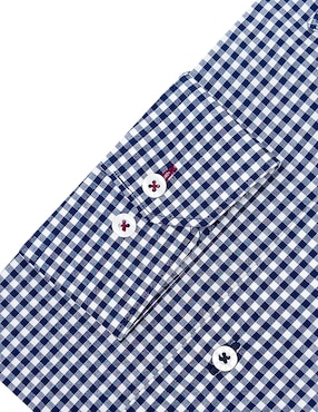 Camisa de vestir Jbe de algodón manga larga para hombre